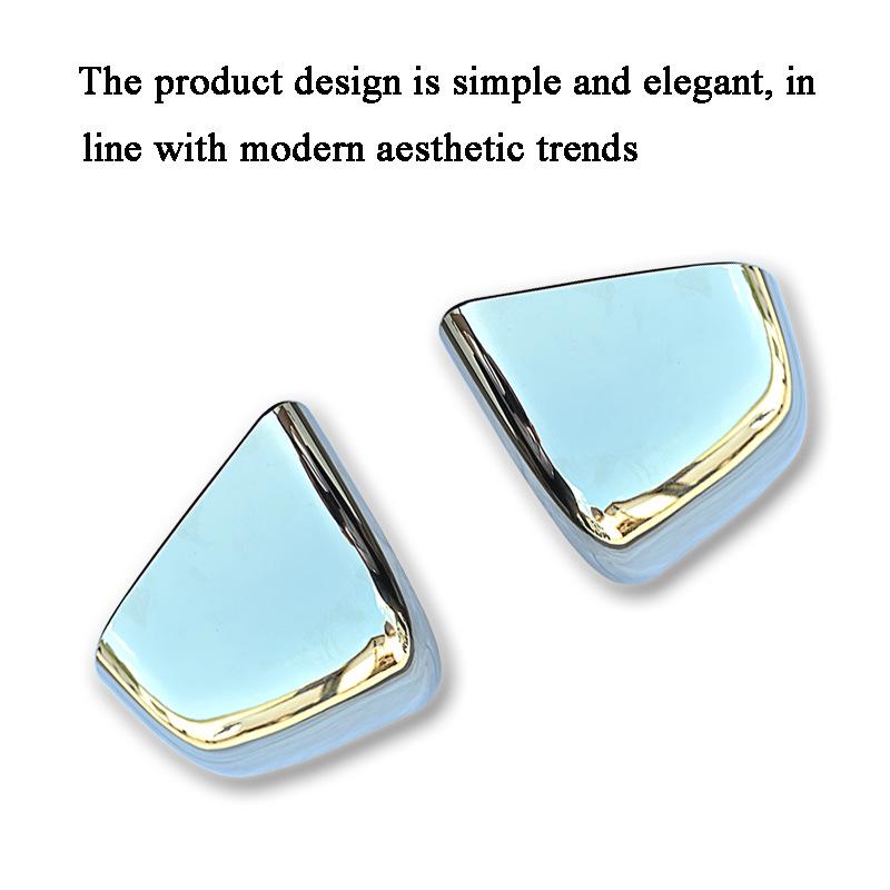 Tesla Model Y Electroplated Rearview Mirror Protective Cover
