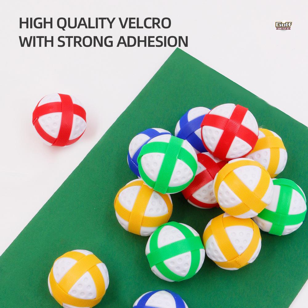 Cross-border Outdoor Boys’ 3-in-1 Golf Velcro Ball and Darts Sports Toy