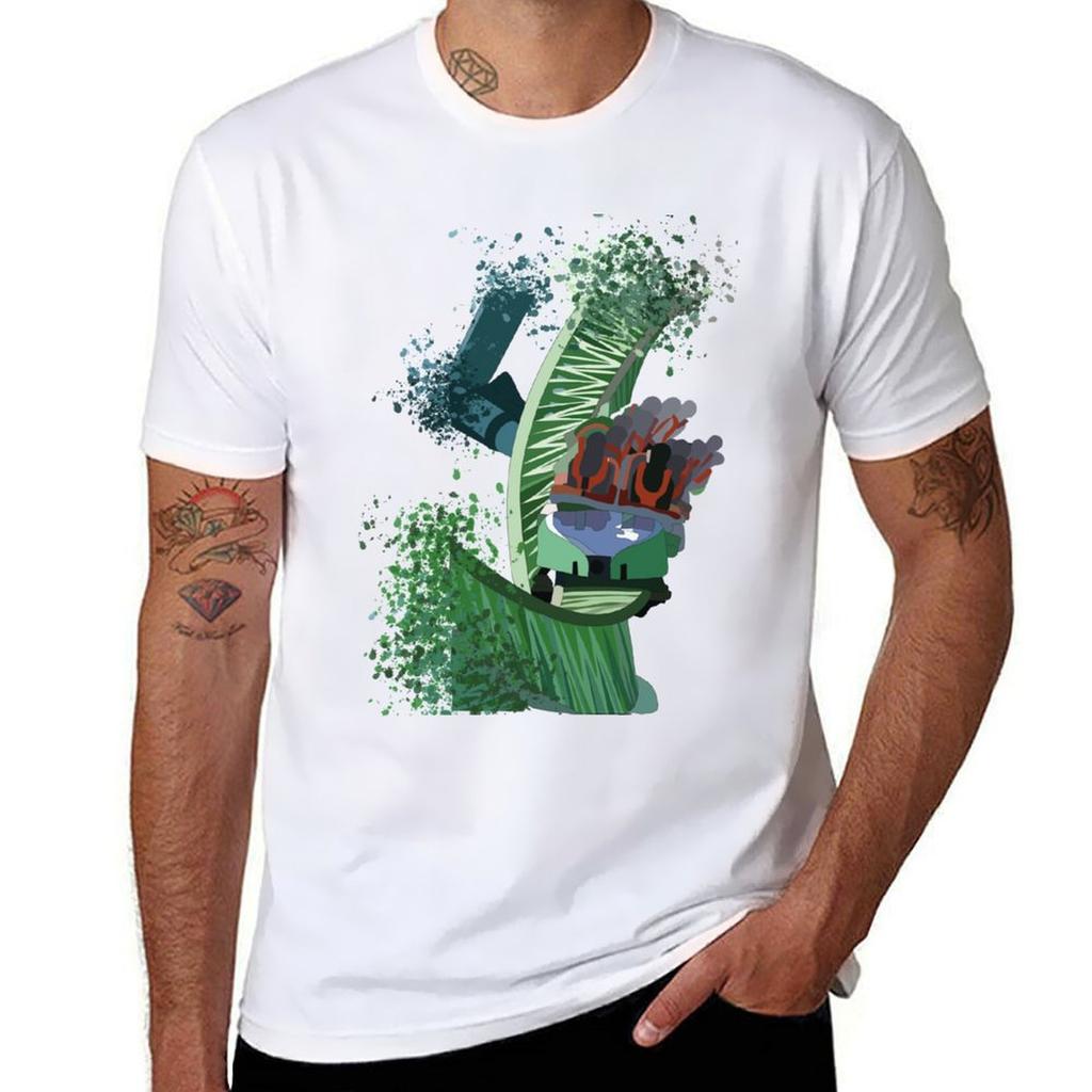 Kingda Ka Six Flags Rollercoaster Paint Splash Tshirt Urban Style Casual Short Sleeve Top
