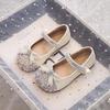 Kids Sequin Bow Mary Jane Princess Party Shoes
