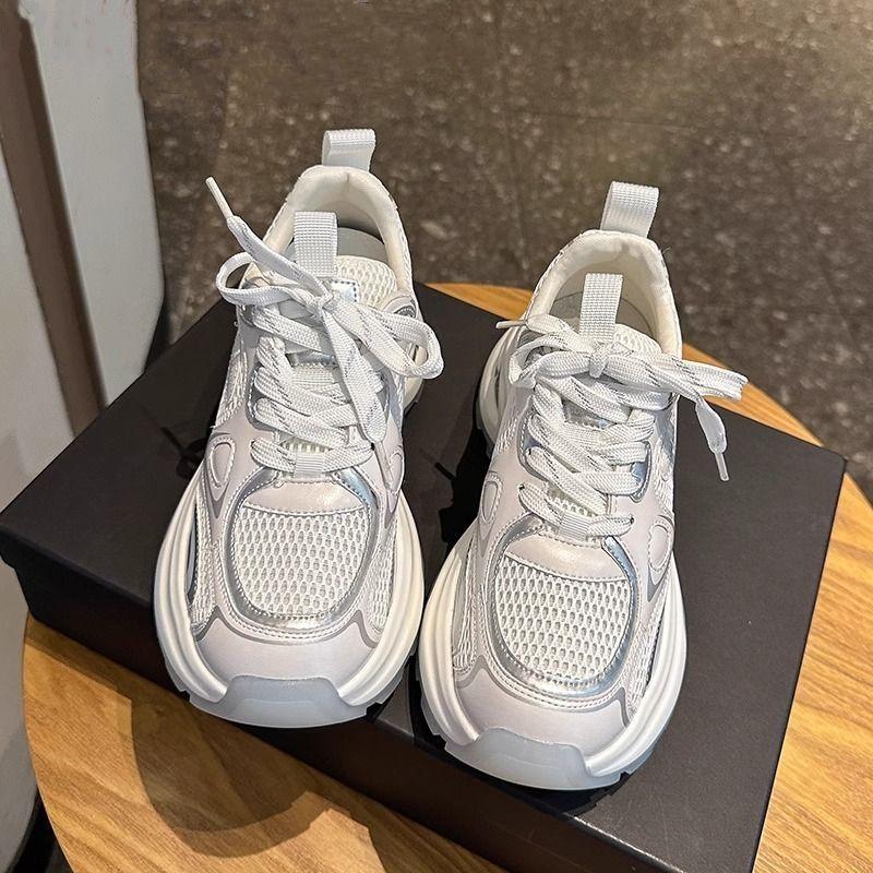 Zhao Ruth platform dad shoes women's autumn new breathable versatile campus style sports shoes