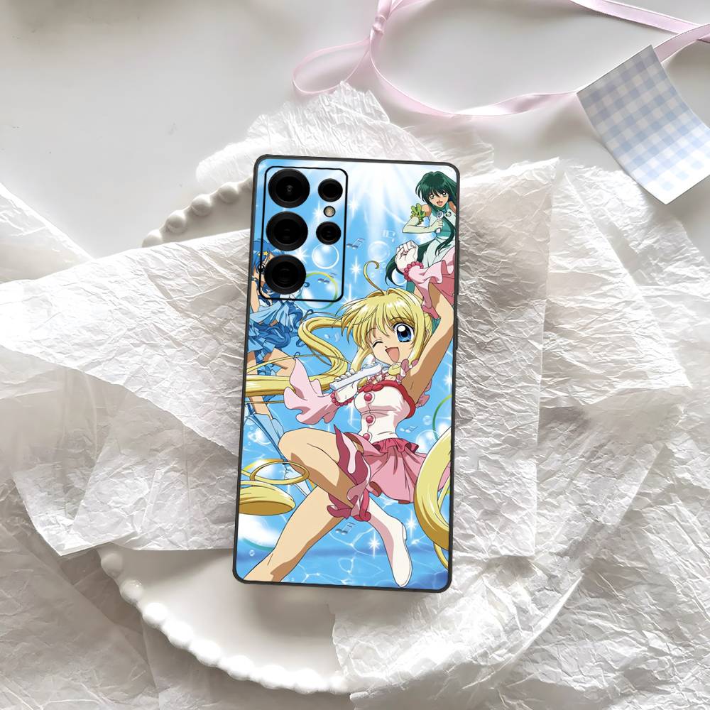 M-Mermaid Melody Pichi Phone Case For Samsung S 24 Fe 25 Ultra Plus 20 Lite 21 30 22 23 24 22 Ultra 5G Fundas