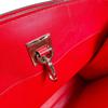 LOUIS VUITTON City Steamer PM Handbag Calfskin Red Women M53029 Used