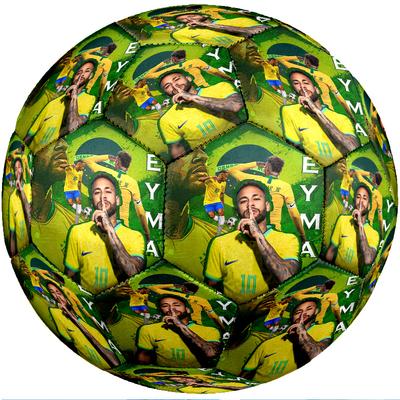 Brazil National Football Team Theme Soccer Ball Size 5 Soccer Ball Soft Touch Professional Training Football for Outdoor Sports