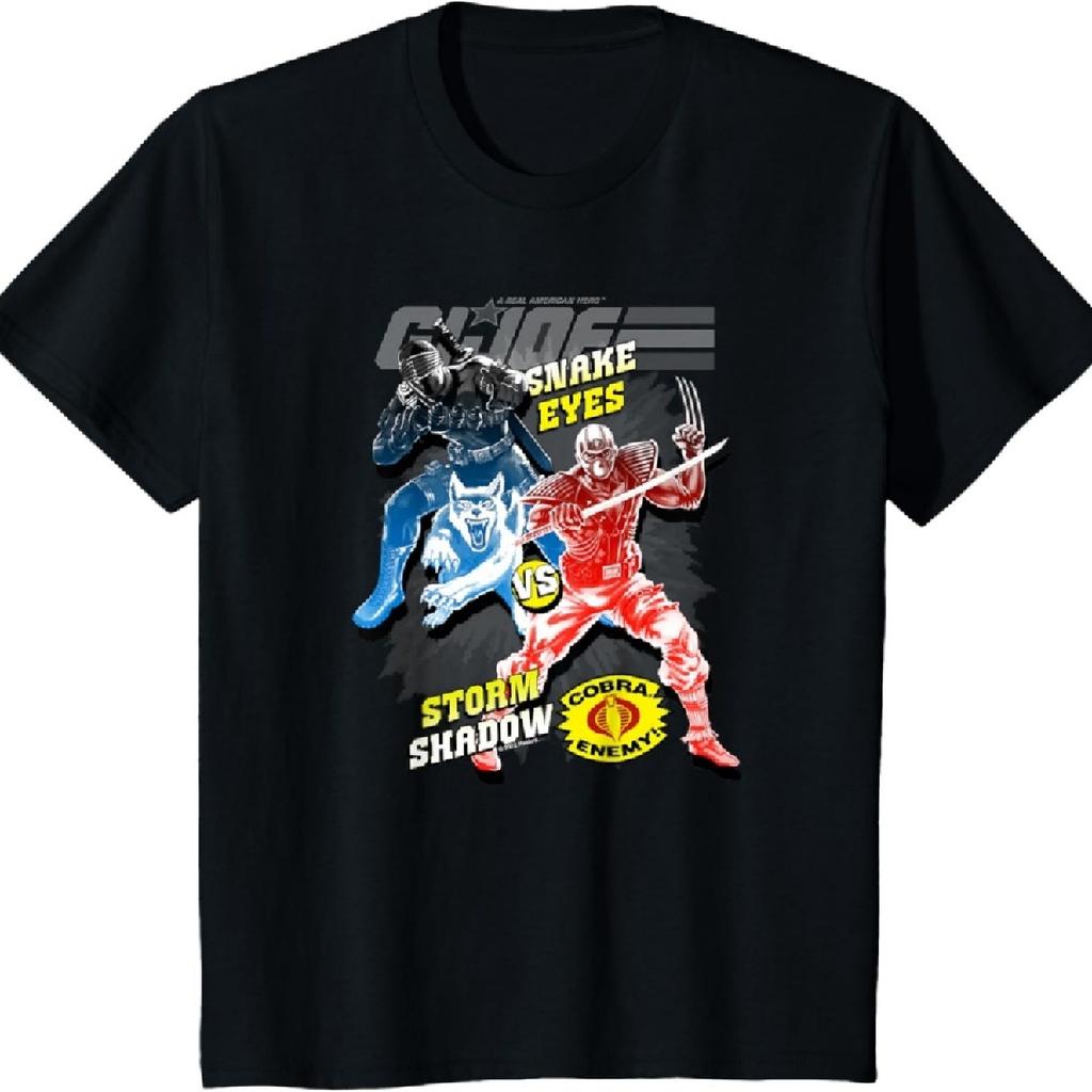Kids G.I. Joe A Real American Hero Snake Eyes Vs. Storm Shadow V2 T-Shirt