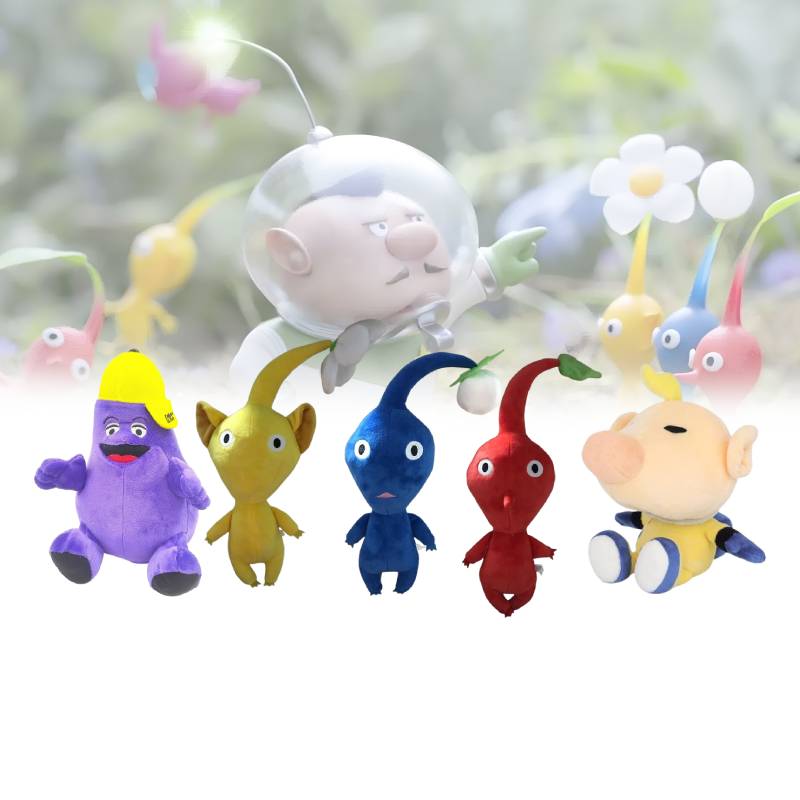 Plush Toys Pikmin Cute Cartoon Children Birthday Holiday Gift Throw Pillow Doll