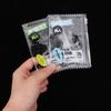 1Pc 3Inch Transparent Candy Bag Kpop Card Sleeves With Zipper Pvc Photocard Holder Props Badge Card Films Game Cards Protector