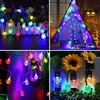 Outdoor Globe Christmas Garden Light 23FT 50LED 8 Modes Waterproof Crystal Balls Starry Light Solar String Light