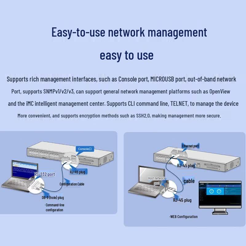 H3C S5570S-28P-SI Gigabit Layer 3 Managed Switch