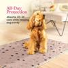 Washable Quilted Pet Pee Pads - Absorbent, Non-slip Sleeping Mats for Dogs & Cats.