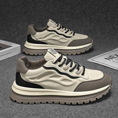 Schuhe Herbst neu lässig Jugend Laufsportschuhe Plateau abriebfest Papa Schuhe