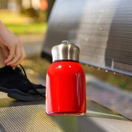 300ml mini izolovaný pohárek Nerezová termoláhev na horké studené nápoje Cestovní hrnek na kávu odolný proti úniku