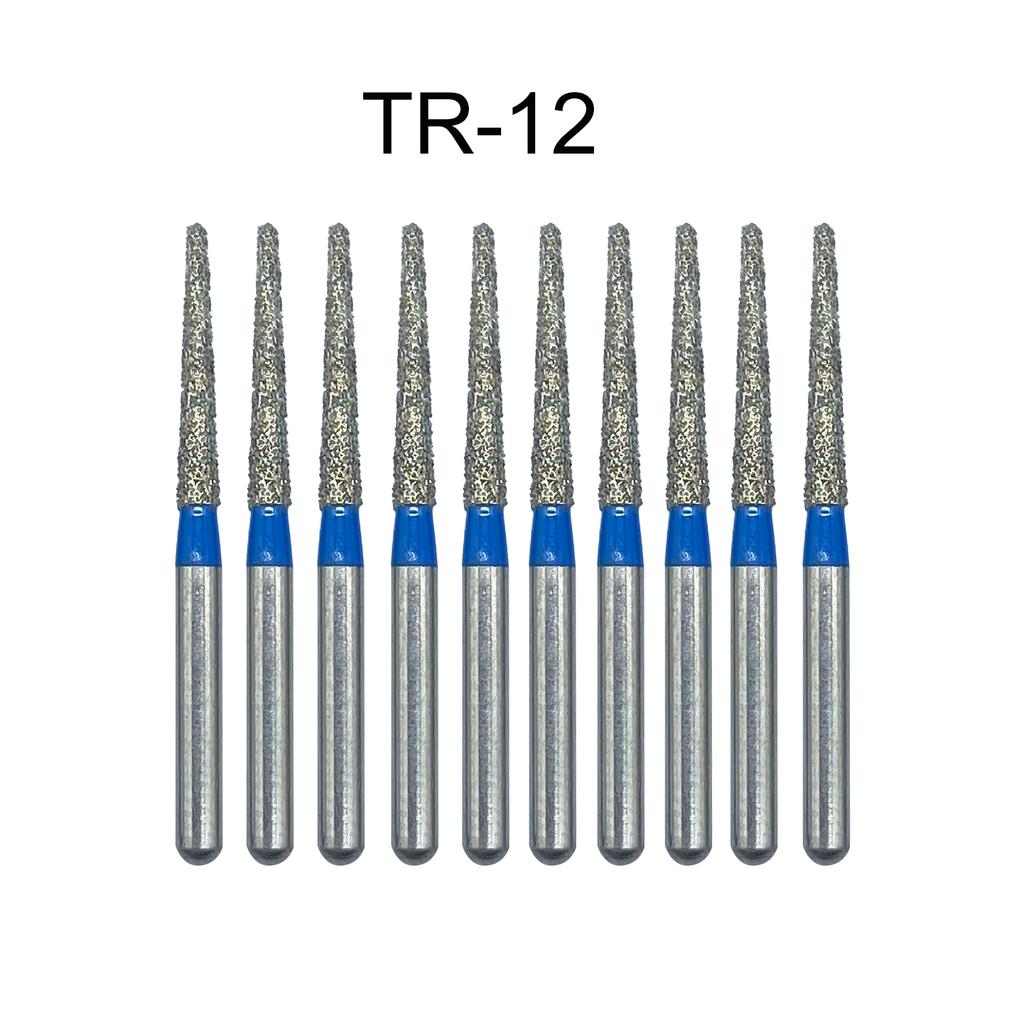 Nun Ck 10 Stück/Packung Dental Diamantbohrer für Hochgeschwindigkeits-Handstück Zahnarztbohrer FG-Serie Durchmesser 1,6 mm