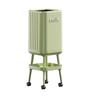 Zuozhou Household Press-Top Trash Can with Wheels