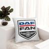 Daf Truck Logo Klasického Auta 11 Čtvercový Povlak na Polštář Potah na Polštář Povlak na Polštář Dekorační Polštář pro Domov Ložnici Auto