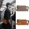 Huang Jingyu a le même style, sac 2024 nouveau cuir patchwork cuir de vachette sac coussin serrure sac bandoulière messenger.