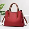 Women's Bag Large Capacity Handbag Women's Bag New Style Ladies Bag Textured Shoulder Large Bag