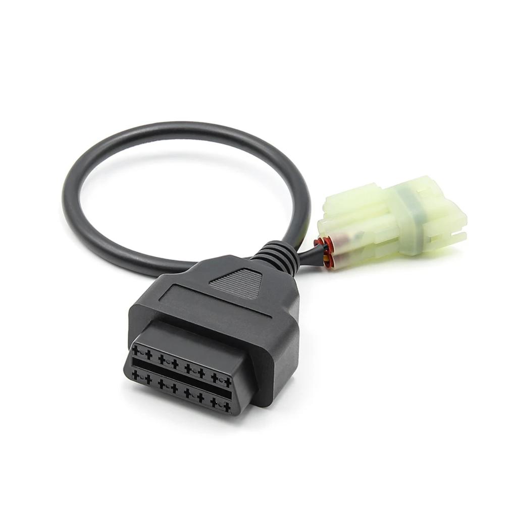 OBD2 Kabel für Honda 4Pin 6Pin Motorrad zu OBDII 16 Pin Kabel 4 Pin/6 Pin Stecker Kabel Motorrad Diagnose Verlängerungskabel