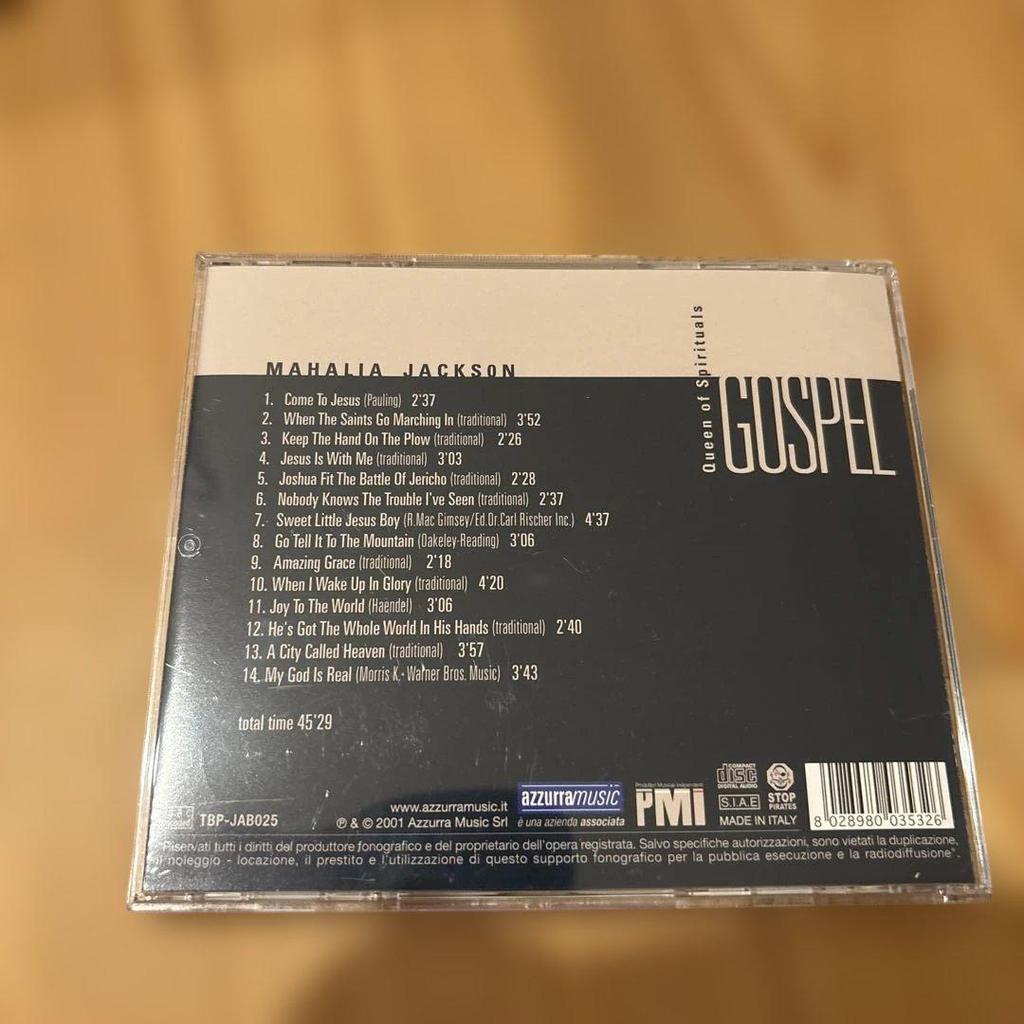 Used Mahalia Jackson Queen of Gospel CD