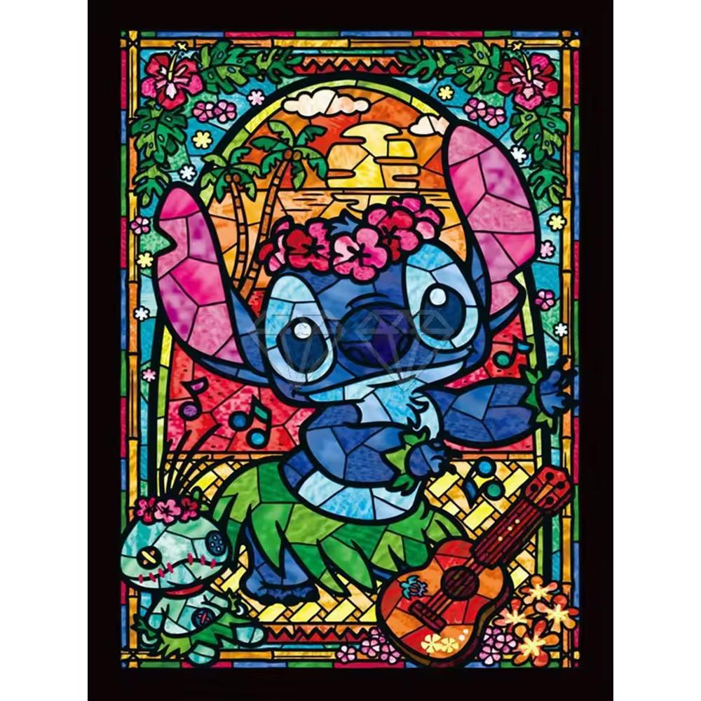 Diamond Painting Disney Lilo and Stitch Winnie Mickey Home Decor Full Square&Round Diamond Mosaic Embroidery Cross Stitch