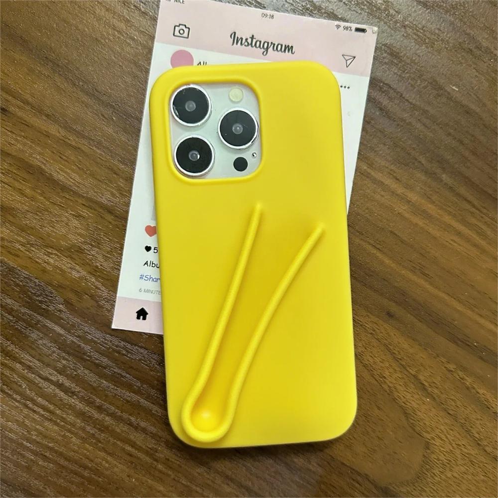 New 2025 Hottest DIY Lipstick Holder Soft Phone Case for IPhone 17 16 15 14 13 12 Pro Max 17Air Liquid Soft Silicone Protect Cover