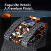H1004 Remote Control Double-Sided Transforming Tracked Vehicle Building Blocks Desktop Model Toy For Boys' Birthday Gift