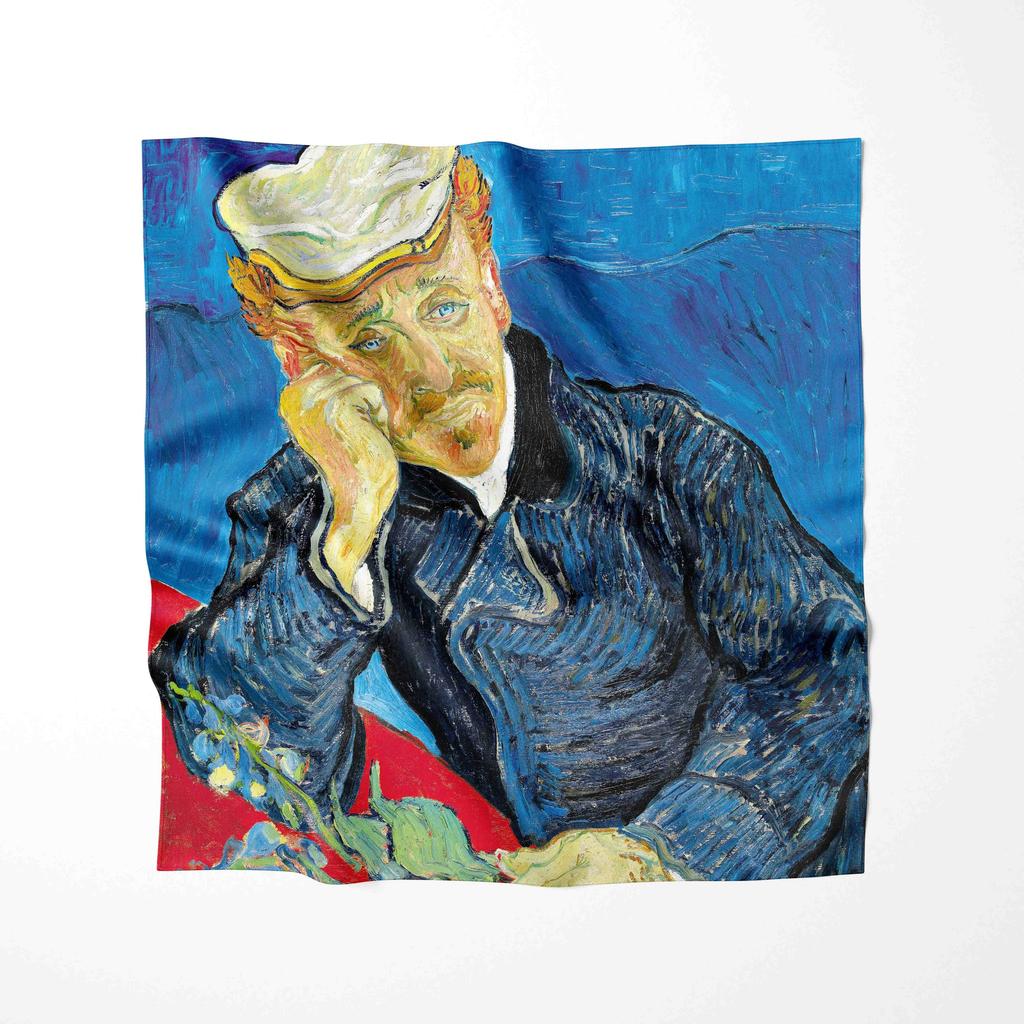 Luxury Brand Women Fashion Oil Painting Scarf  Silk Shawls Scarves Summer Lady Bandanas Foulard Hijab Scarfs For Ladies