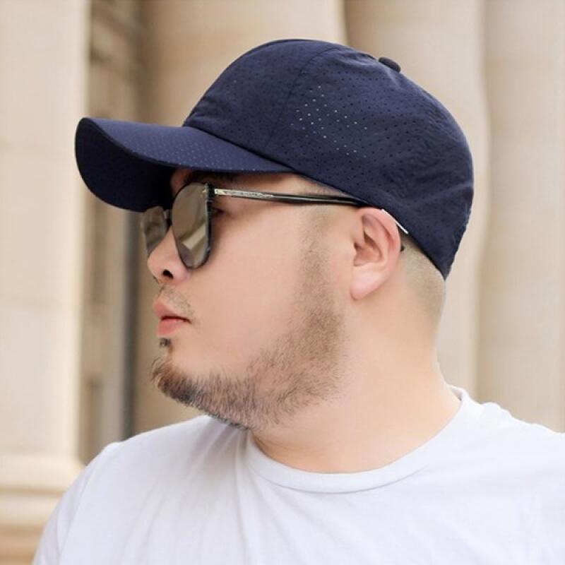 Summer Men and Women Couple Mesh Breathable Color Ball Cap Hat Charcoal