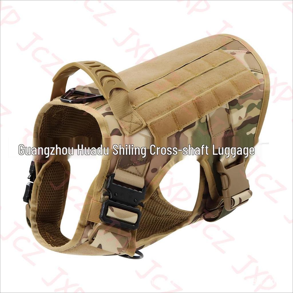 Taktische Hochleistungs-Hundeweste mit Schnellverschluss für mittelgroße bis große Hunde - Ideal für Training und Outdoor-Einsatz