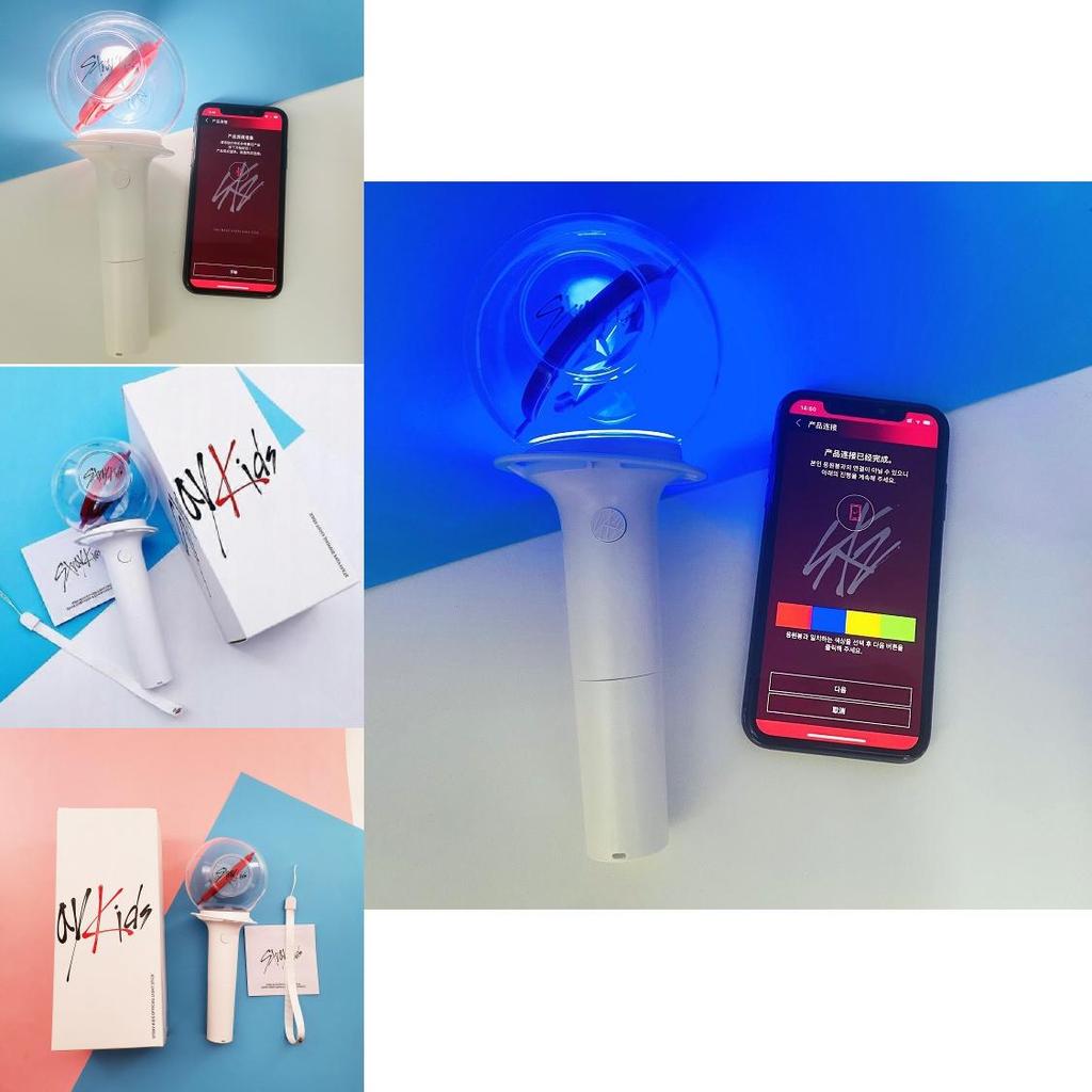 Bastone luminoso fluorescente di supporto per Stray Kids per concerti e feste