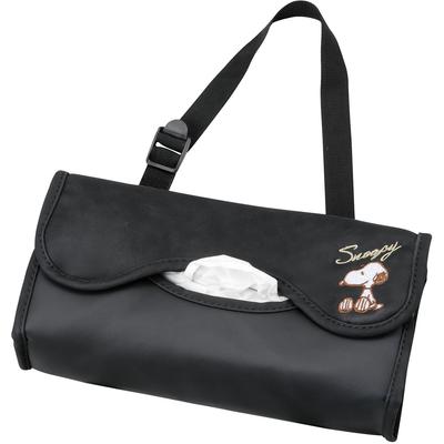 BONFORM Elegância Snoopy Fantasia Lenços 250 x 125 x Tampa, Tamanho 70mm, Cor Preto, 7243-05BK