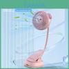 Baby Cartoon Clip Fan With Usb Charging And Quiet Operation For Dorm Room Or Nursery