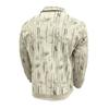 Men's Casual Loose Floral Top Lapel Button Long Sleeve Sweatshirt