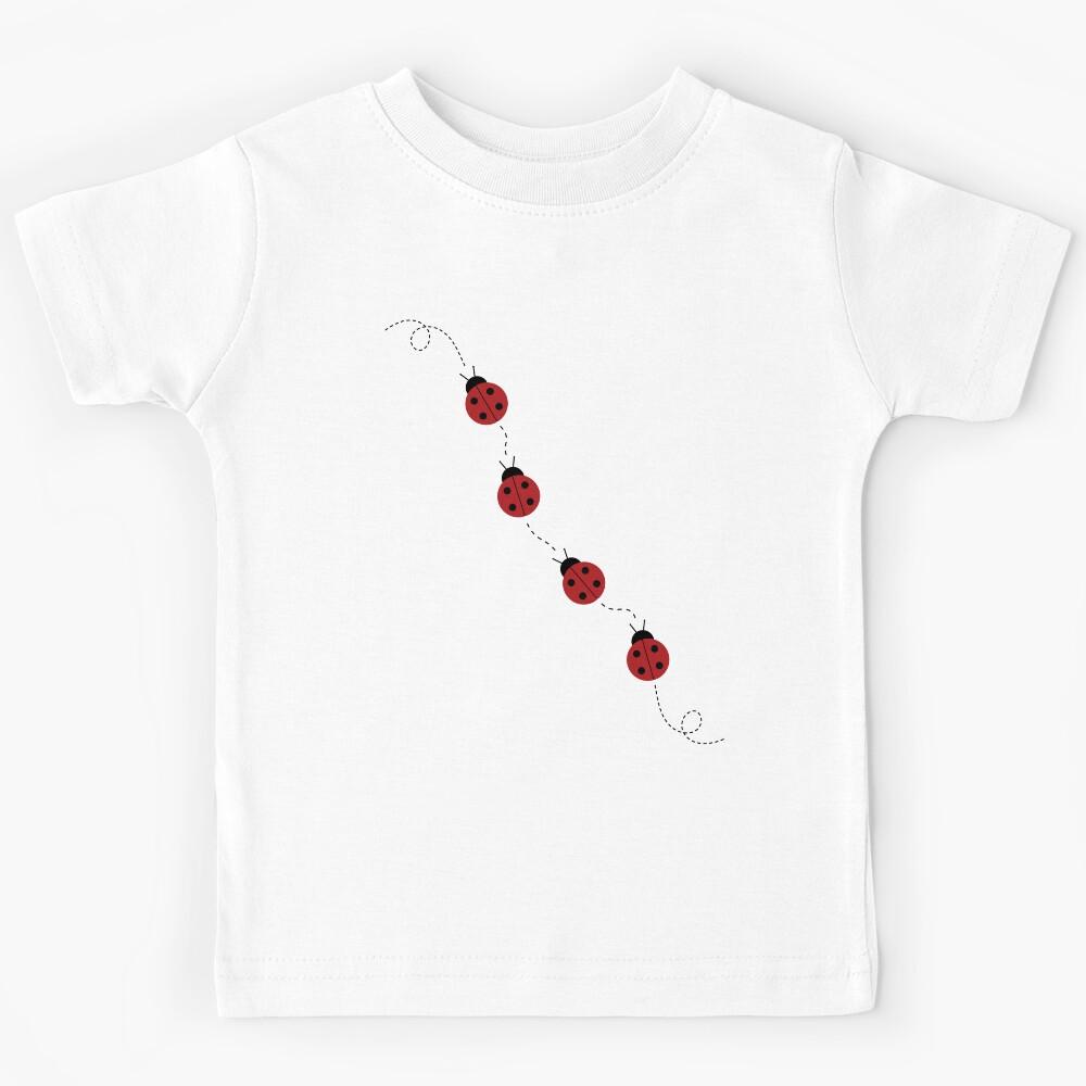 Lady Beetle Chain Kids T-Shirt 160
