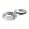 6pcs Stainless Steel Color Palette Trays for Mixing Paint, Watercolor Coloring Tools, Color Palettes