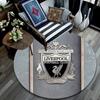 Liverpool Football Club3 Round Area Rug,Carpet Rug for Living Room Bedroom Sofa Playroom Decor,Non-slip Floor Mat