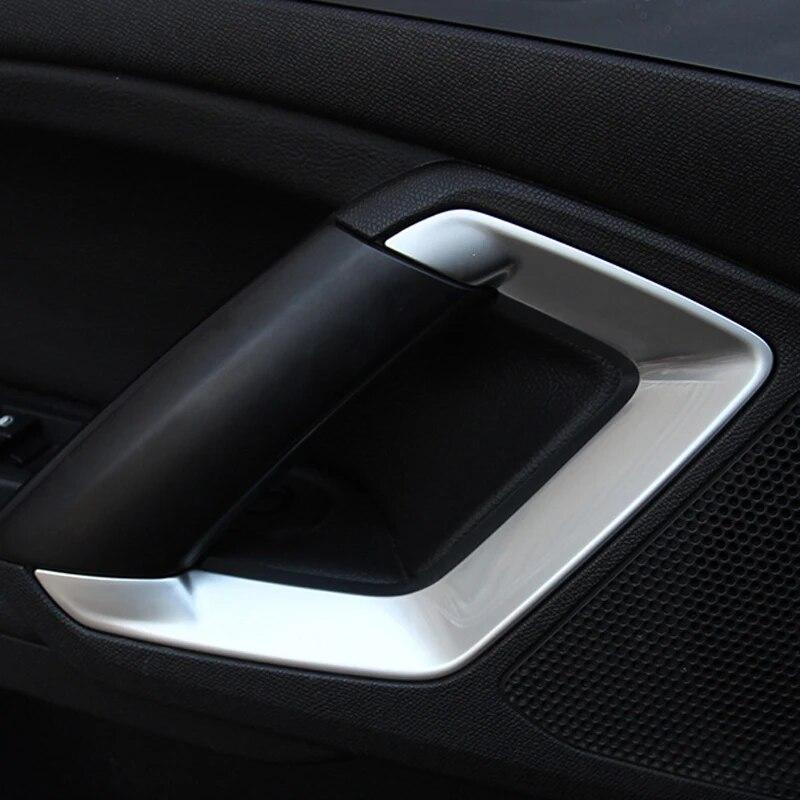 My Good Car Inner Door Armrest Sequins Inner Armrest Decorative Frame Car Styling for Peugeot 308 308s 408 Car Accessories
