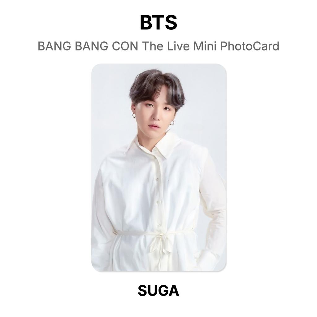 BTS BANG BANG CON The Live Mini PhotoCard Official Photocard