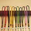 Hand-Woven Colorful Thread Pendant Rope with Jade Bead