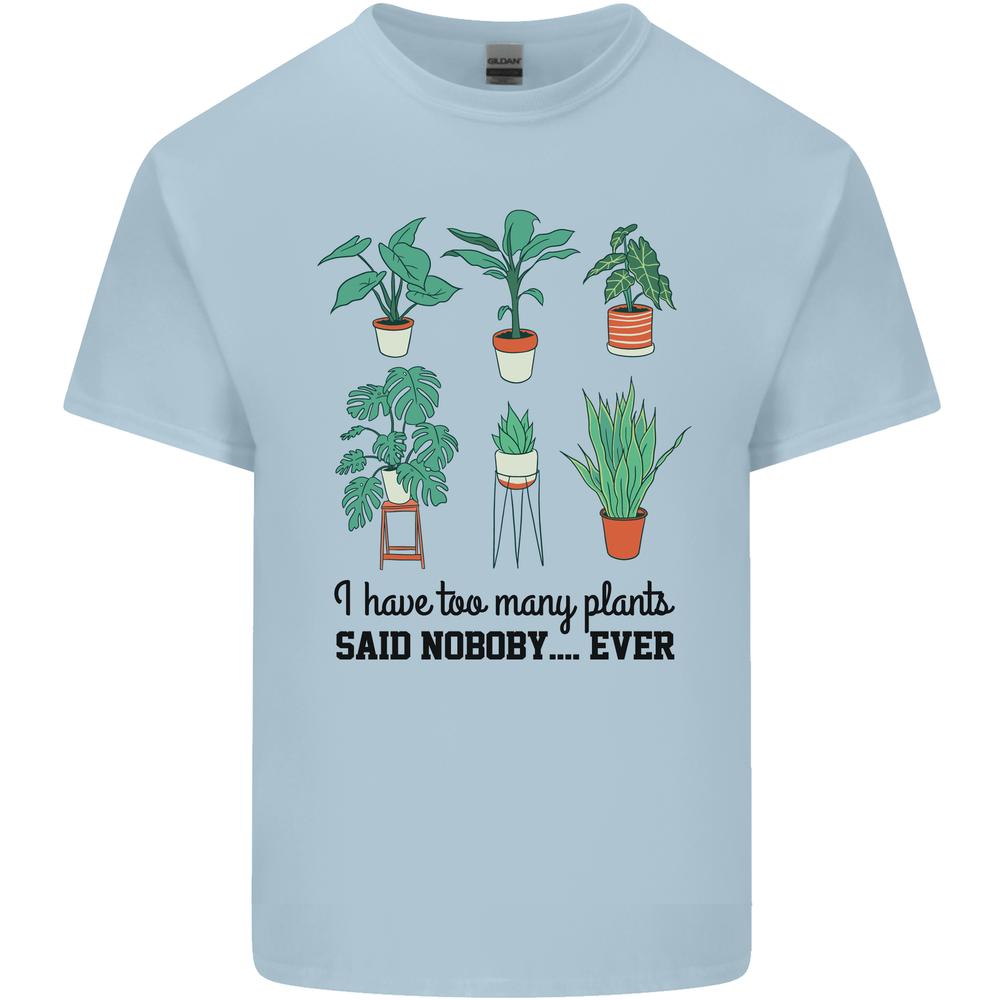 Too Many Plants Said Nobody Ever Gardening Kids T-shirt Childrens XXXXL