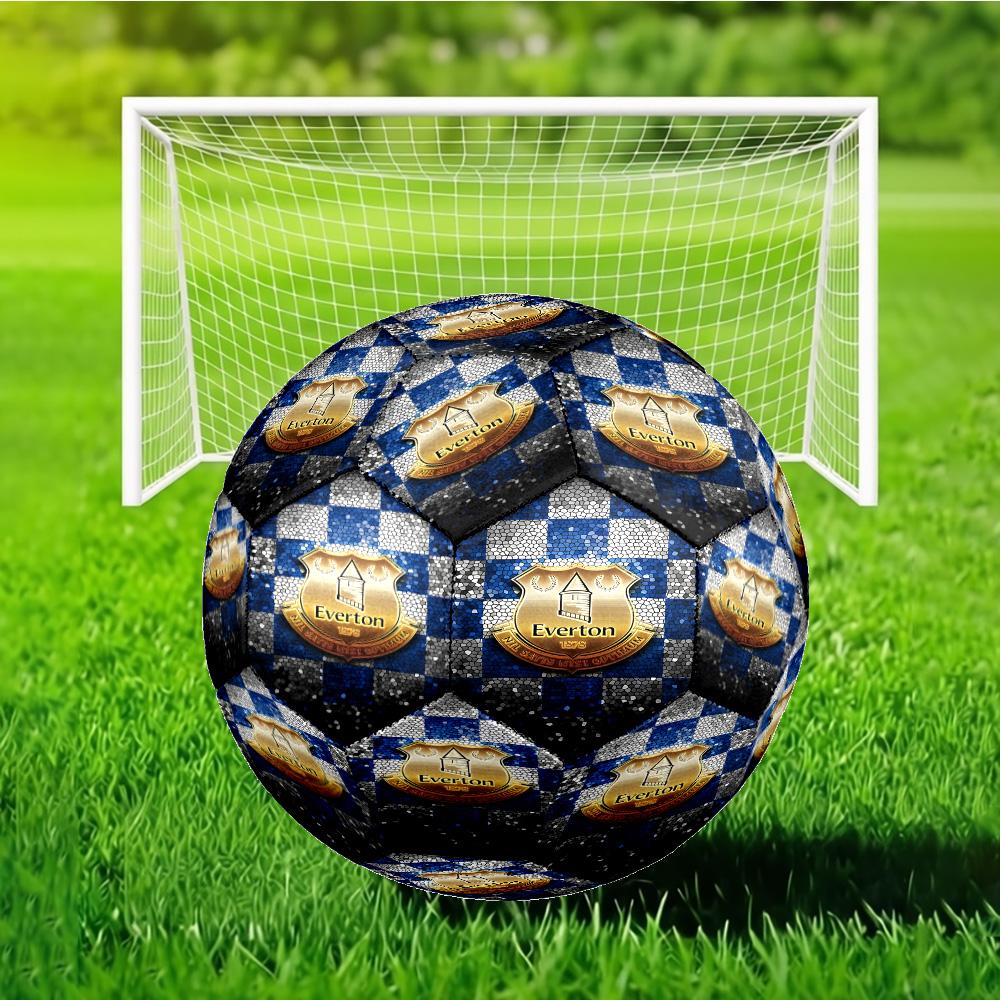 F-C-B Football art Printed Size 5 Soccer Balls, Anti-Slip, Protective Football, Outdoor Sport, a Unique Gift Suitable for him/her, Birthday