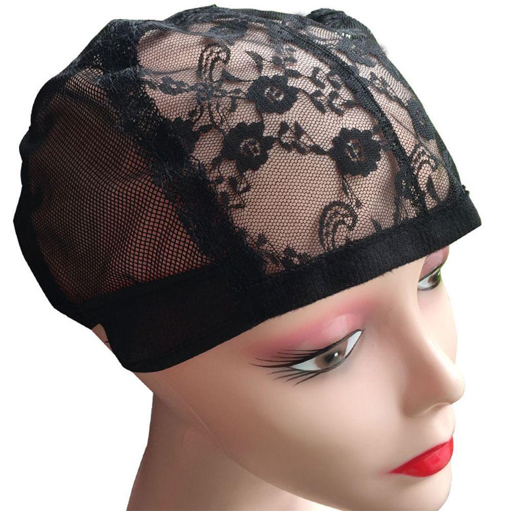 

Straps False Making Mesh Black Dome Strap Hair Cap Wig Cap Elastic Lace Caps
