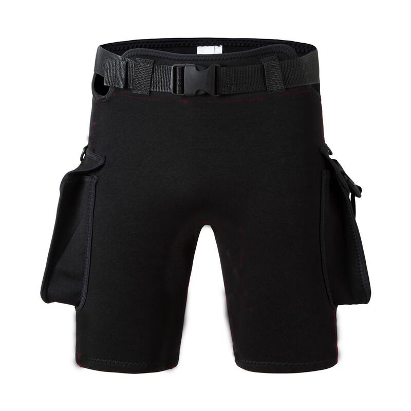 Herren Neopren Tauch- und Surfshorts mit Zubehörtaschen
