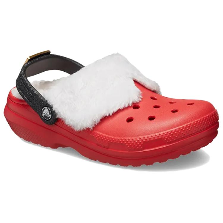 Crocs Классические утепленные клоги Санта женские 210933-6WE