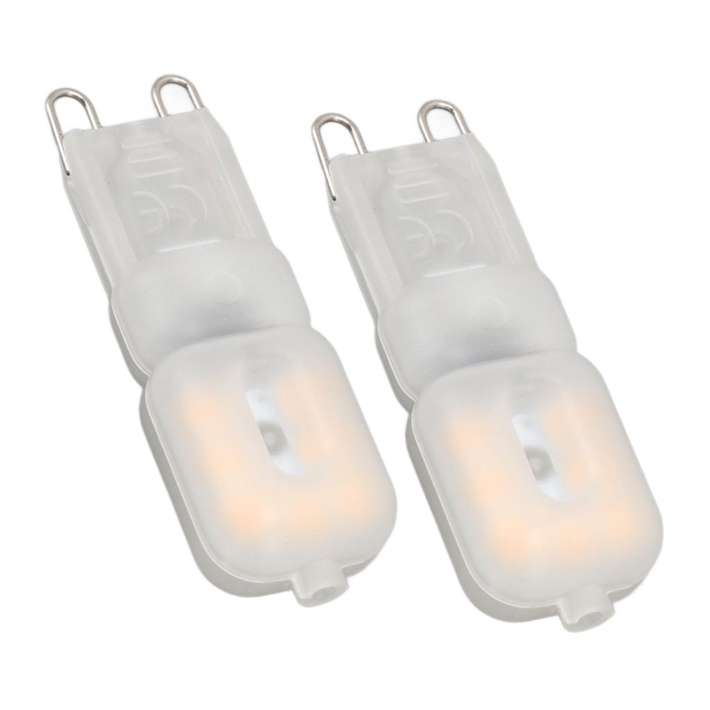 2pcs G9 LED Bulbs Professional 14LEDs High Brightness 270lm Dimmable Replacement Light Bulbs 3W 220V
