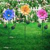 Metal Flower Stake Decorative Garden Stake Outdoor Ground Insert Flower Stake for Lawn Patio Pathway Yard Decor