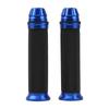 1 Pair Motorcycle Grips Hand Rubber Anti-Slip Cycling Scooter Handlebar Grips Modified 22-24Mm Universal Rubber Handle Bar Grips