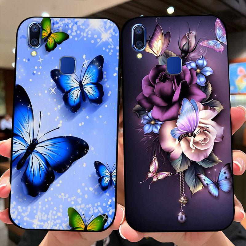 For Vivo V11 Case V11 Pro Shockproof TPU Soft Silicone Phone Cover For VIVO X21s Capa V11i Fundas Color Printing Fashion Cartoon