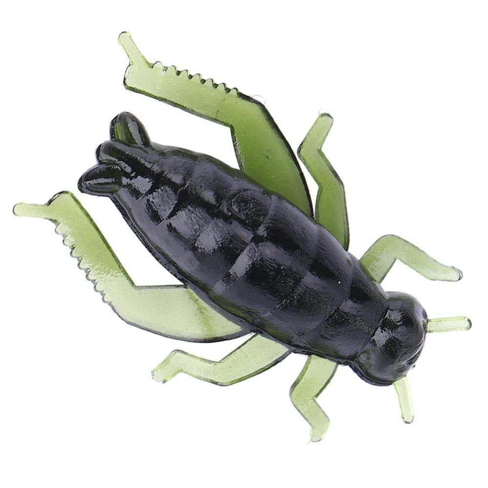 100PCS Reusable Cricket Baits Soft Fishing Lures Durable Fishing Baits Outdoor Fishing