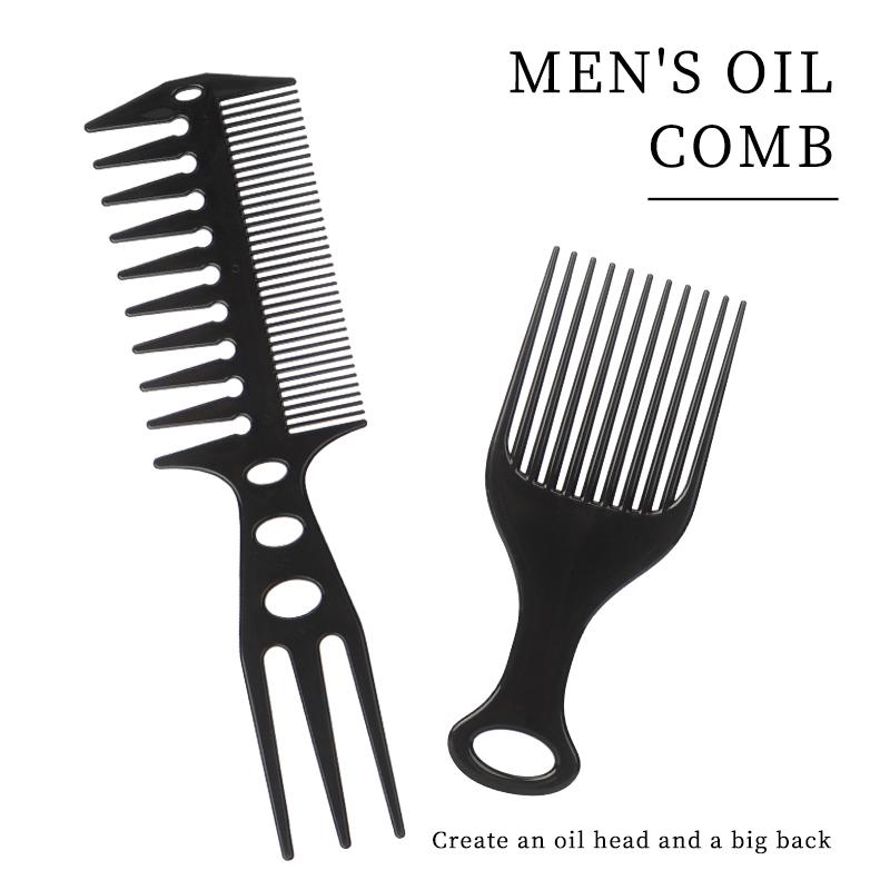 6pcs New Styling Hairdressing Men Women Beauty Salon Hair Hairdressing Black Brush Combs Hairbrush